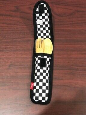 Vans Checkerboard Bamboo Utensil Set